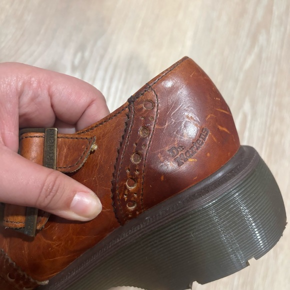 Vintage 1990's Dr. Martens Mary Jane Platform Shoes - Picture 4 of 7